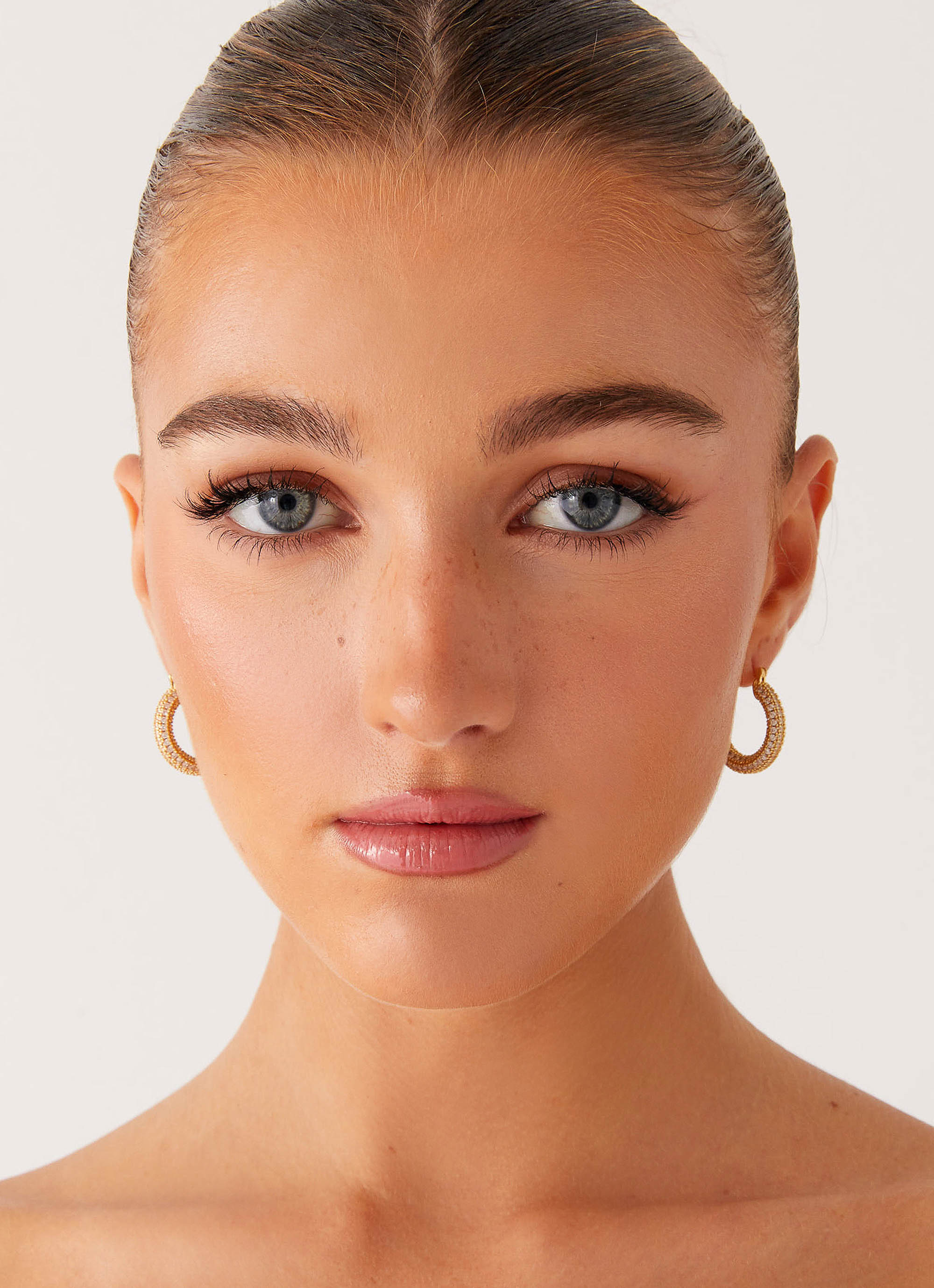 Violet Earrings - Gold - Image 4