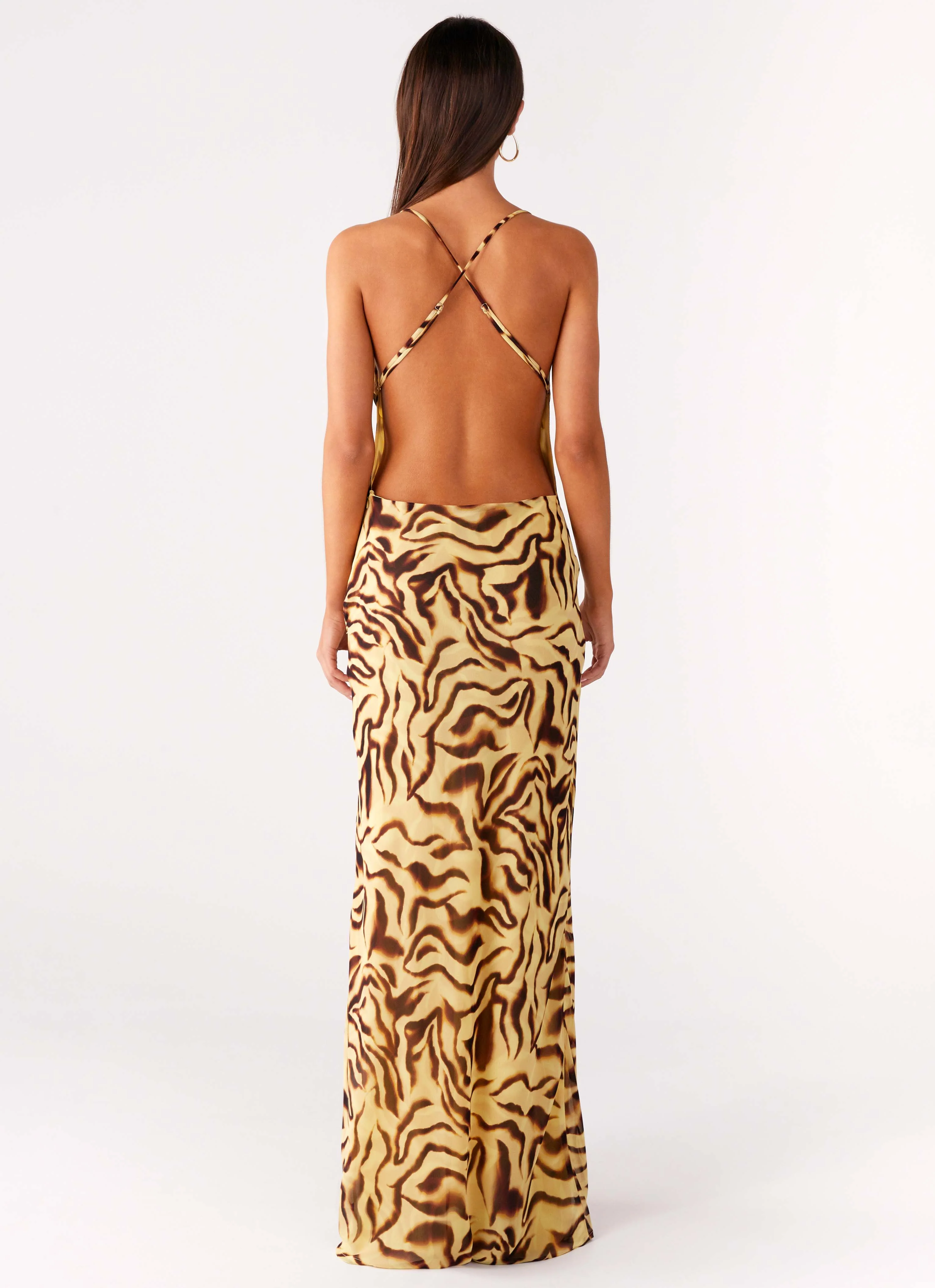 Viva Lune Maxi Dress - Laguna Print - Image 3