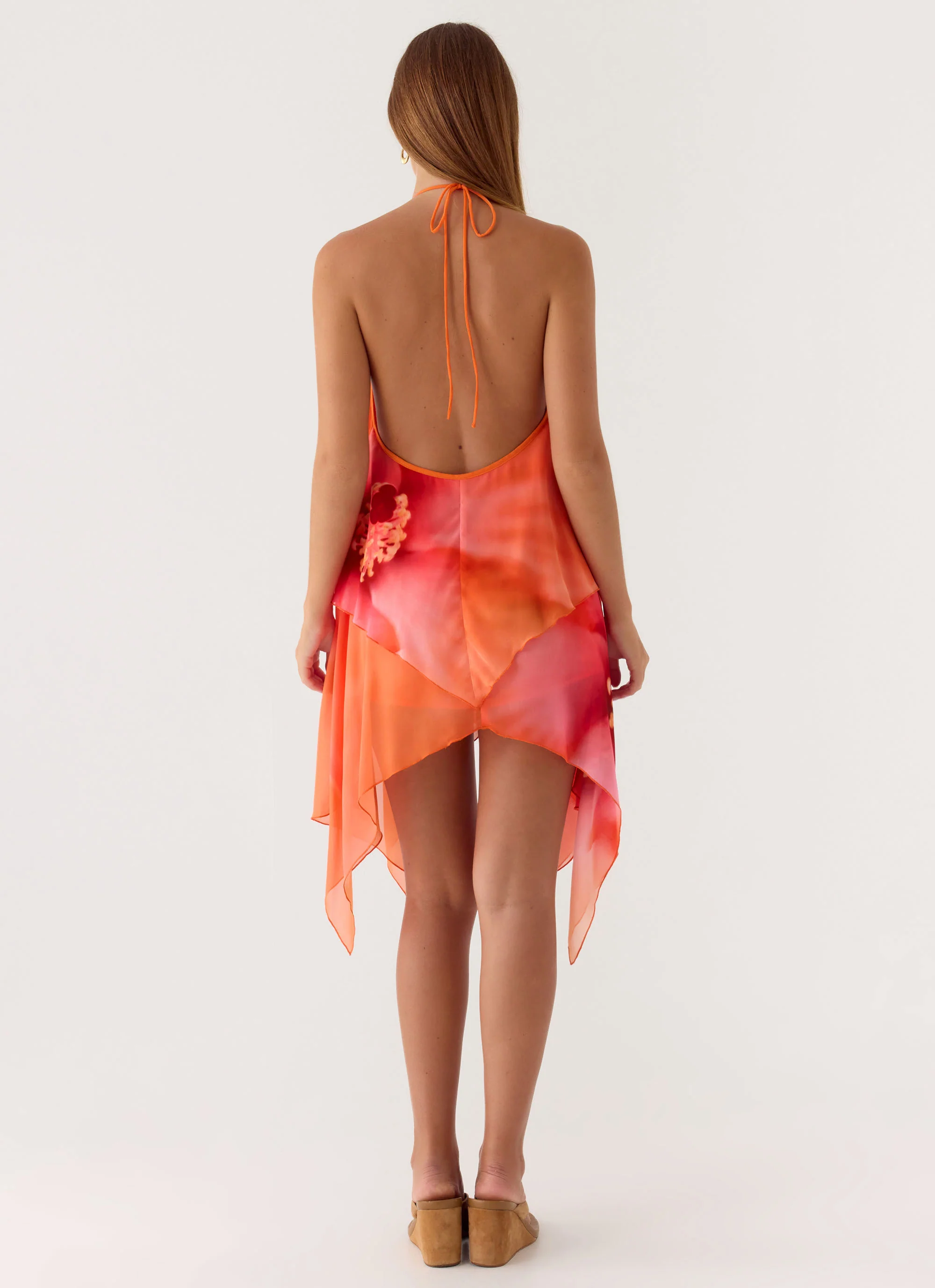Wylma Mini Dress - Orange Blossom - Image 3