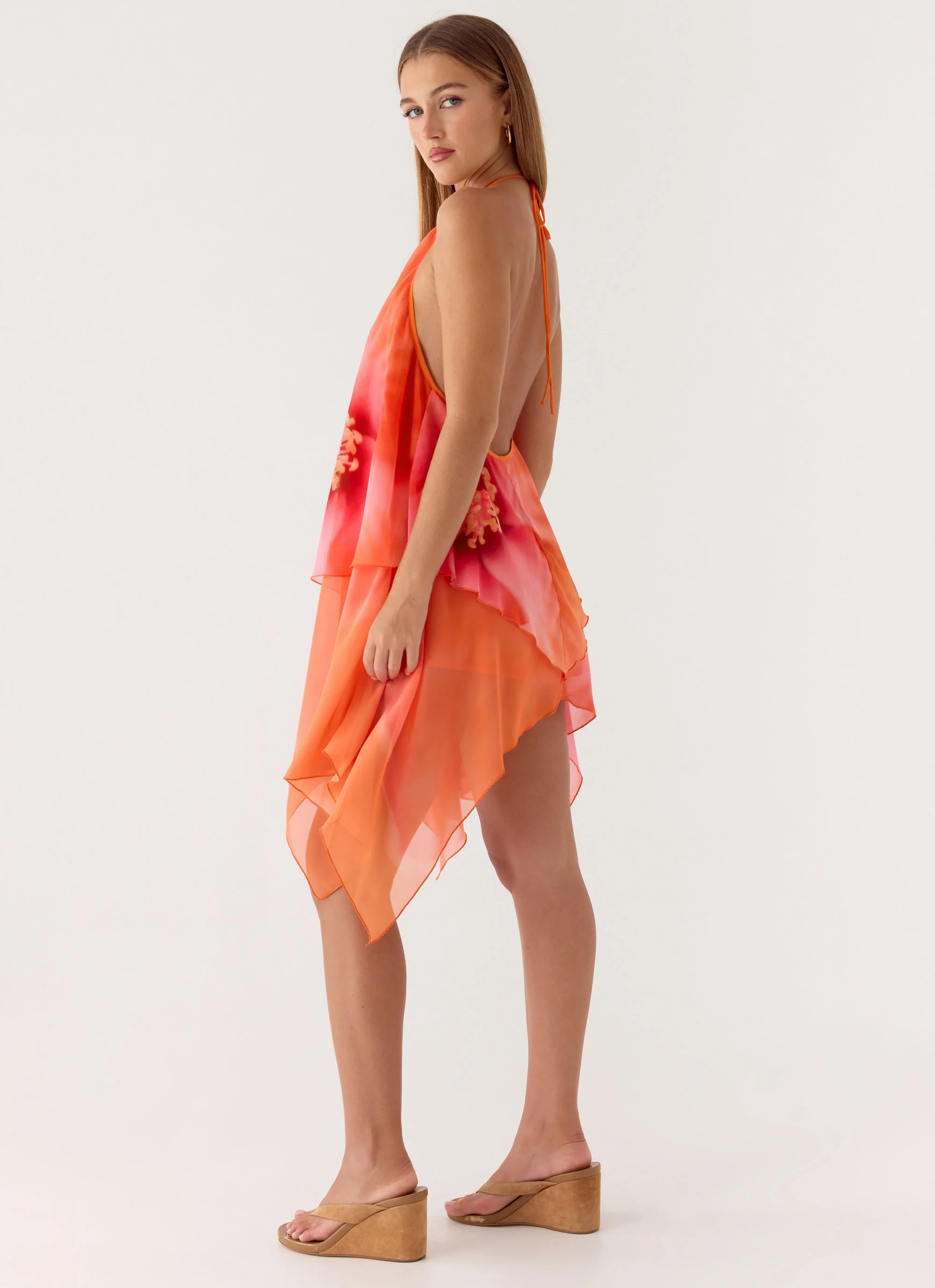 Wylma Mini Dress - Orange Blossom - Image 4