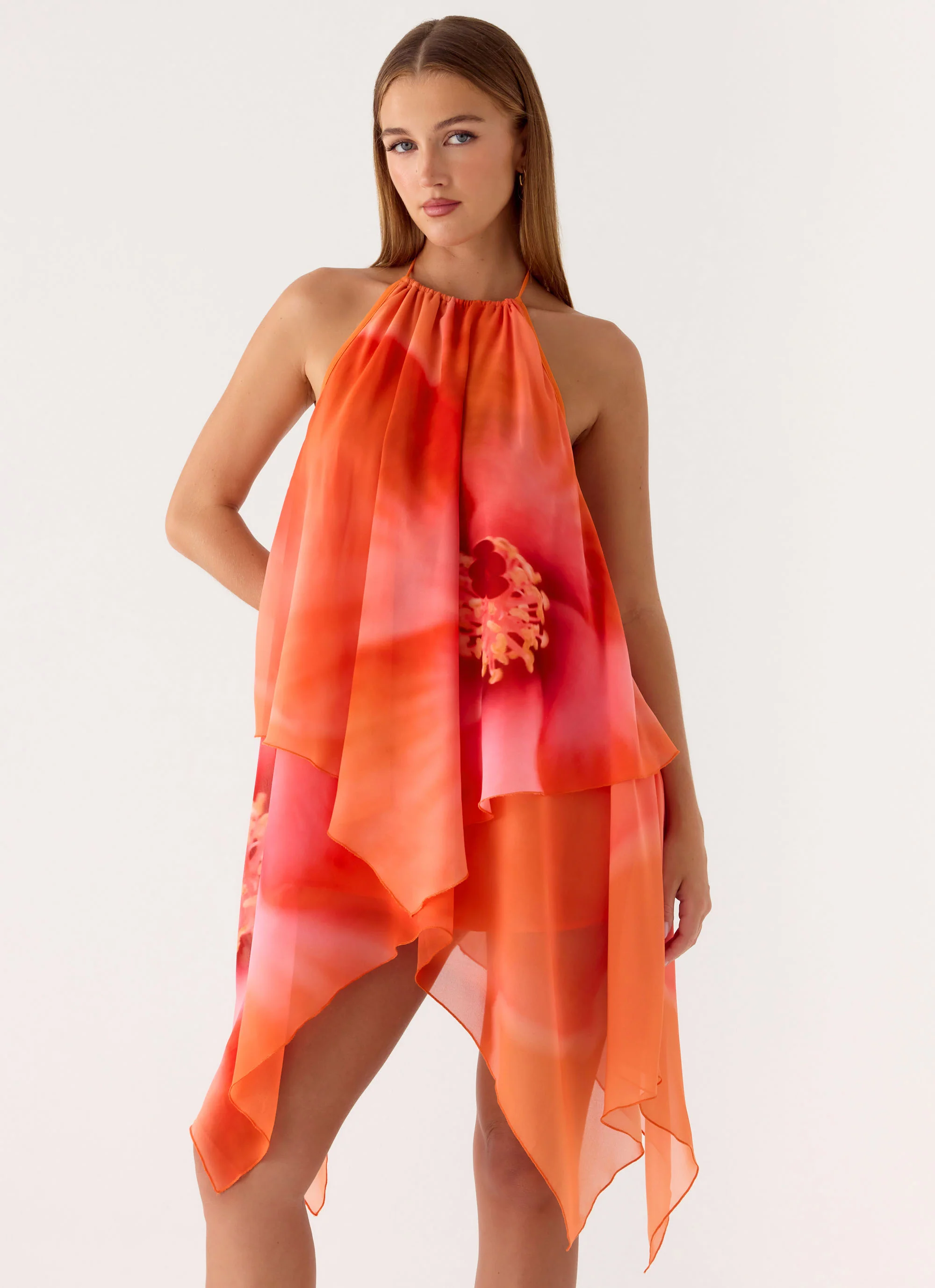 Wylma Mini Dress - Orange Blossom - Image 5