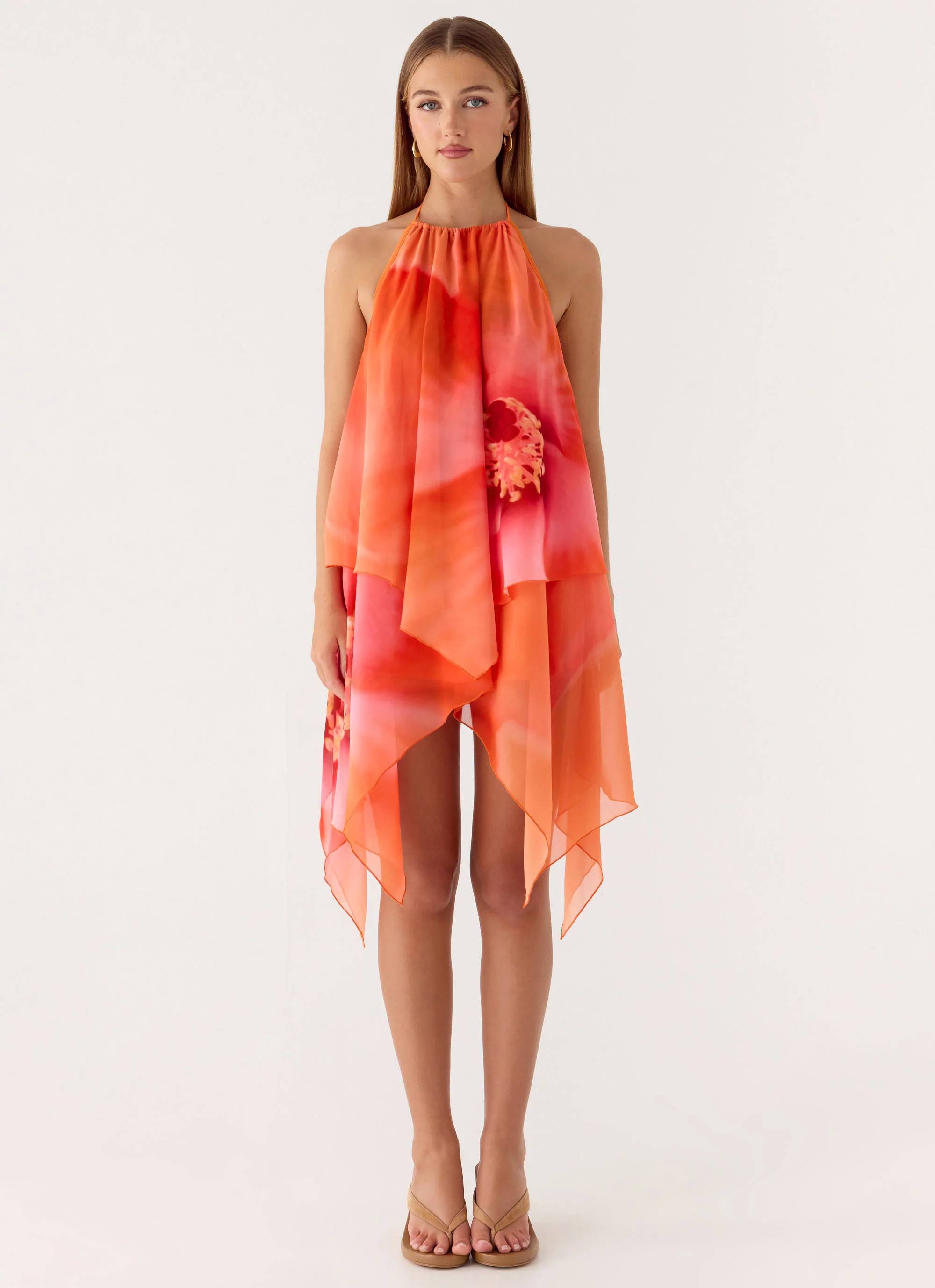 Wylma Mini Dress - Orange Blossom - Image 6