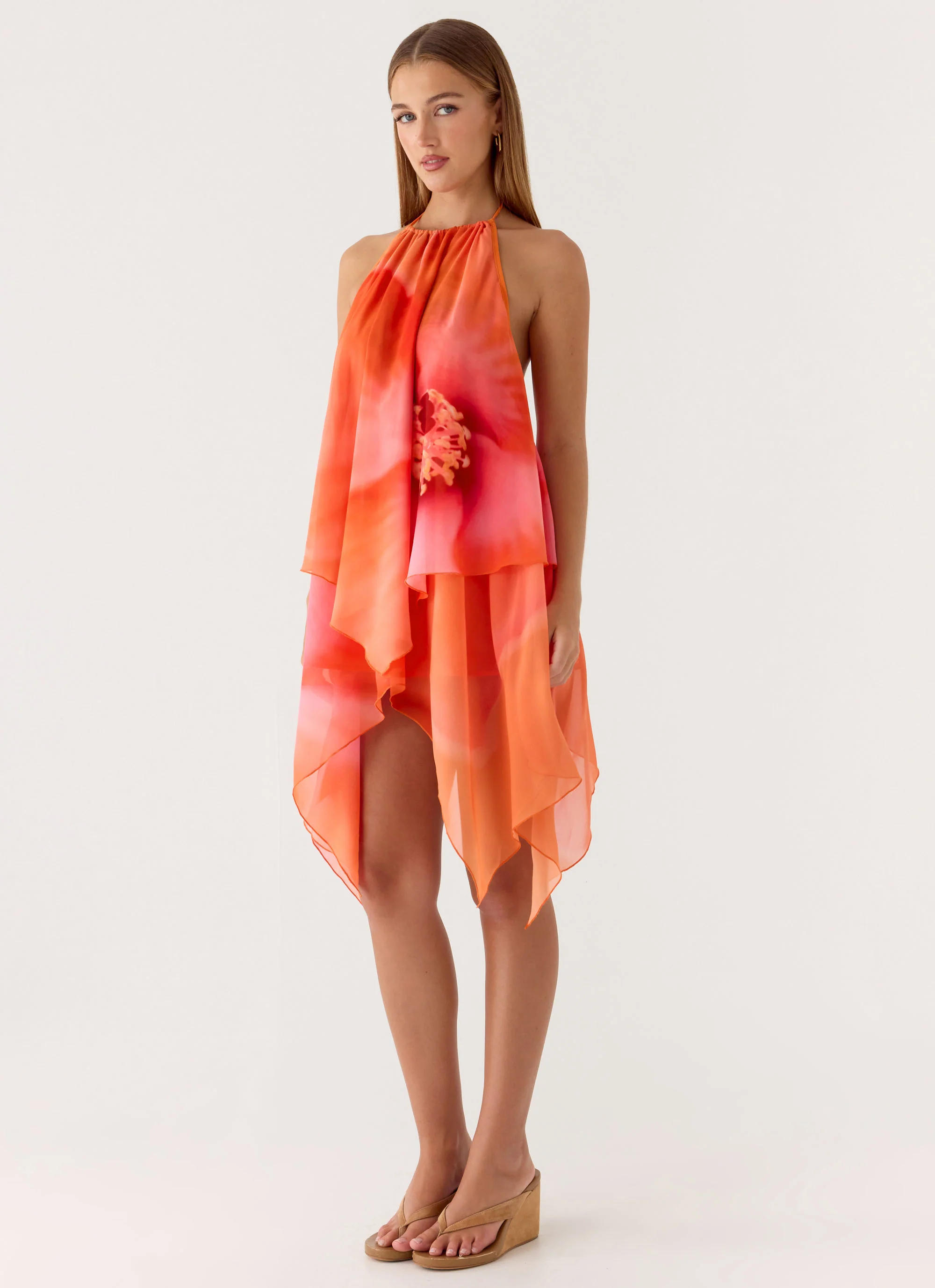 Wylma Mini Dress - Orange Blossom - Image 7