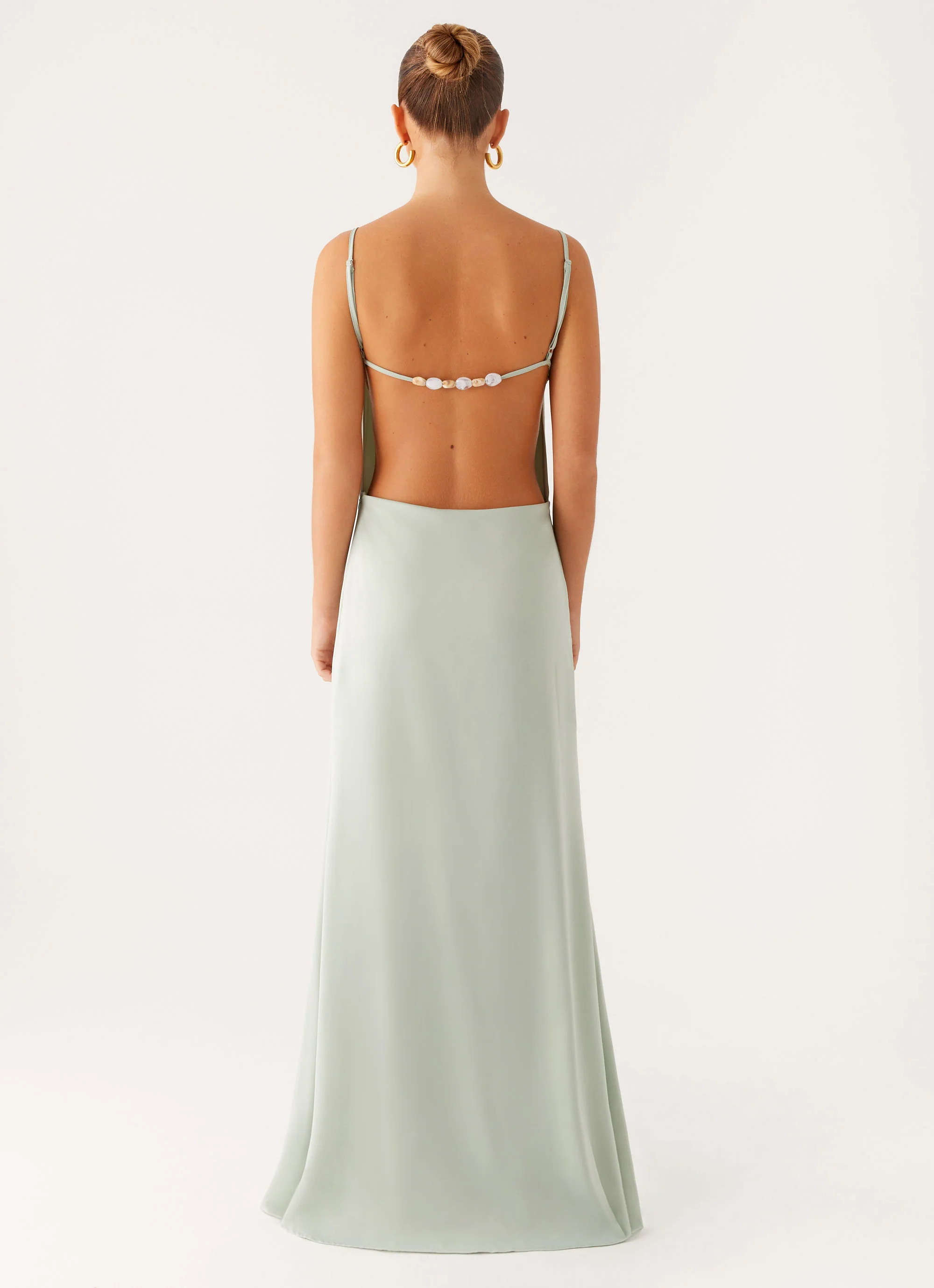 Yves Maxi Dress - Mint - Image 3