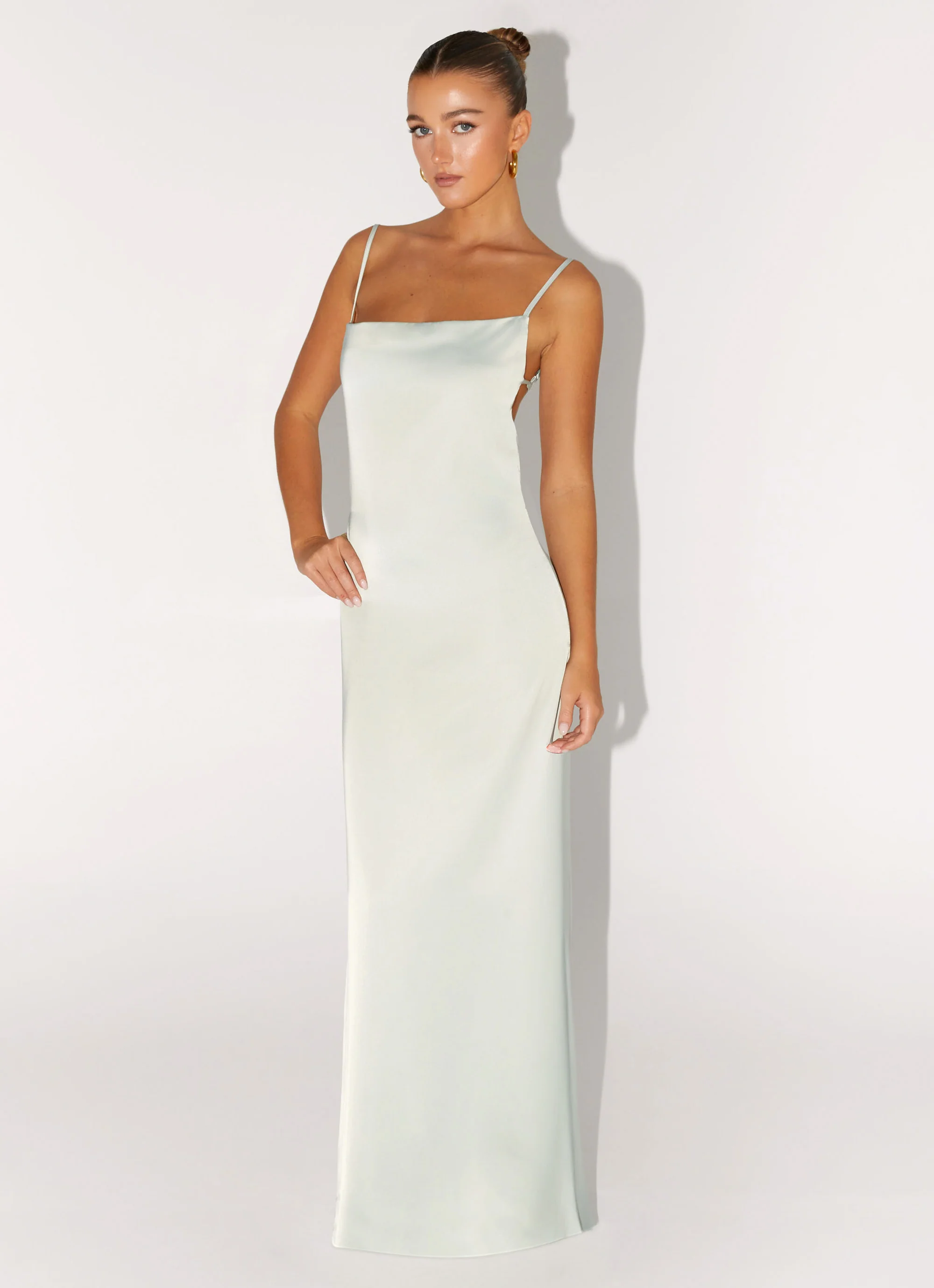Yves Maxi Dress - Mint - Image 6