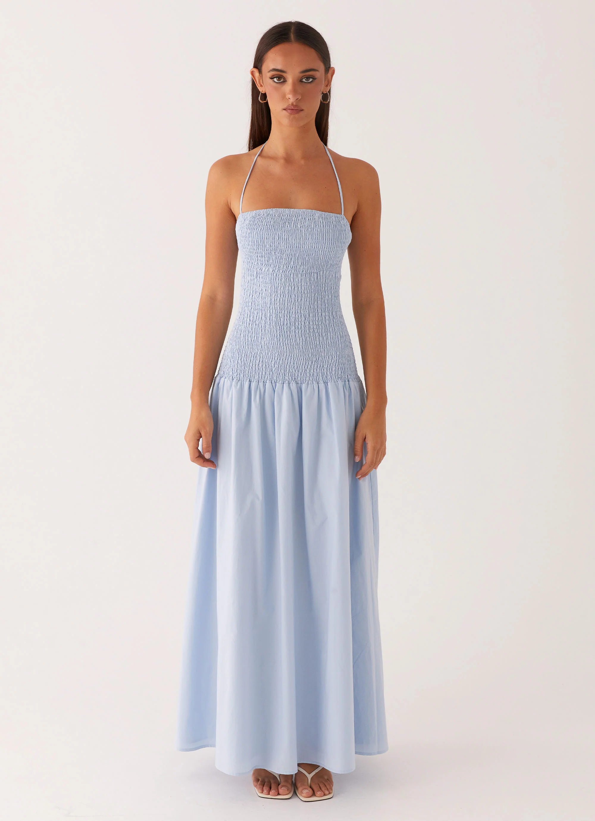 Zahra Maxi Dress - Blue - Image 3