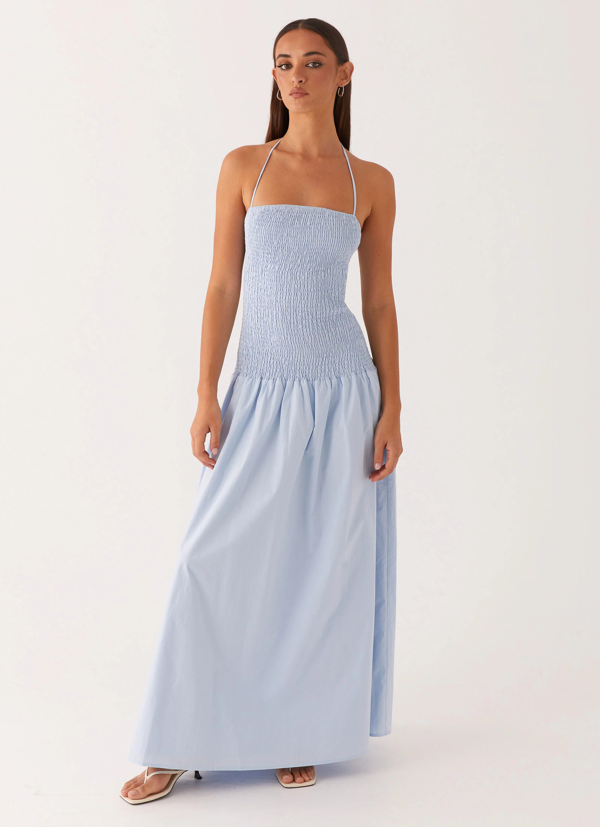 Zahra Maxi Dress - Blue - Image 6