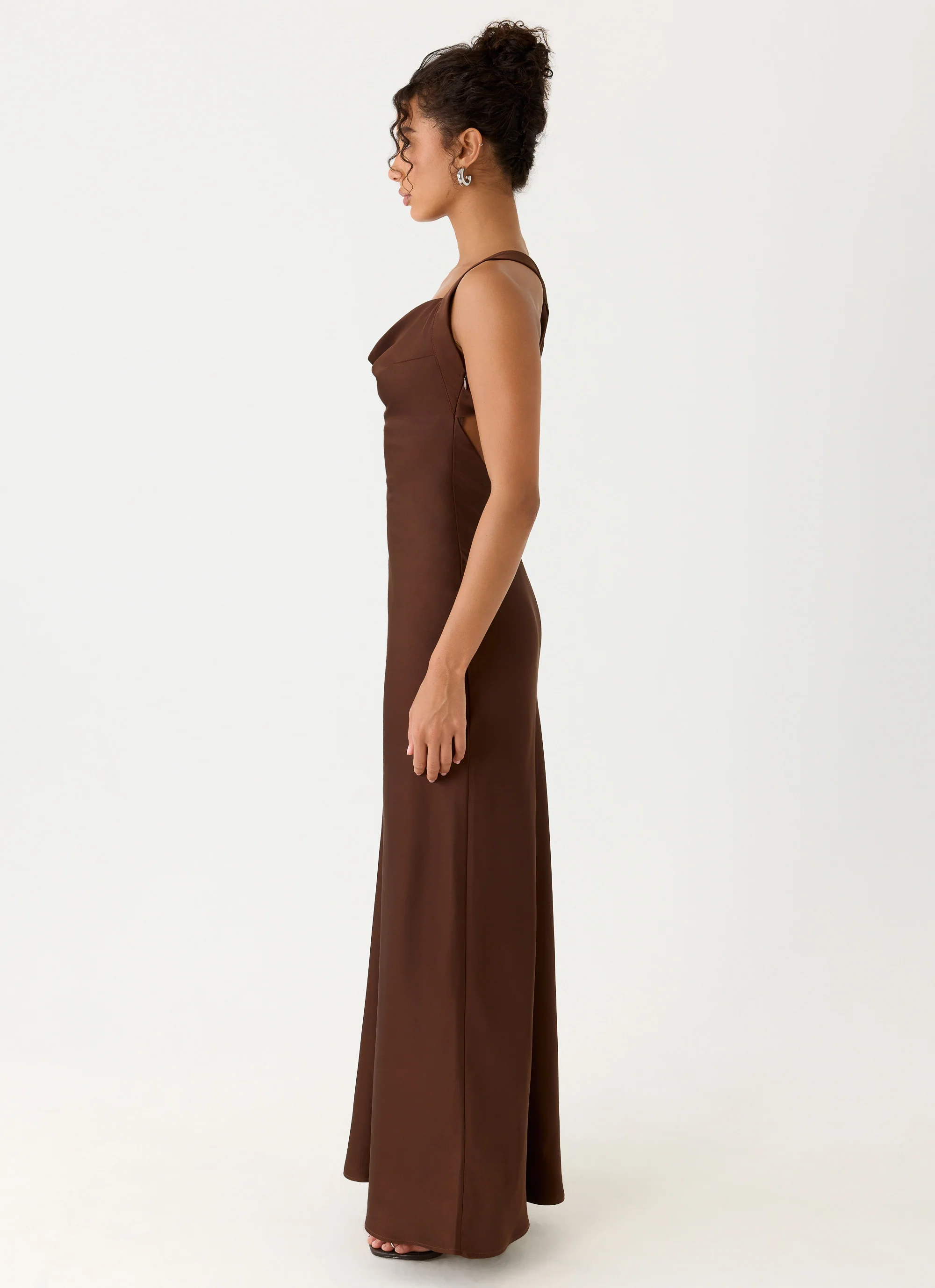 Zandie Maxi Dress - Chocolate Torte - Image 4