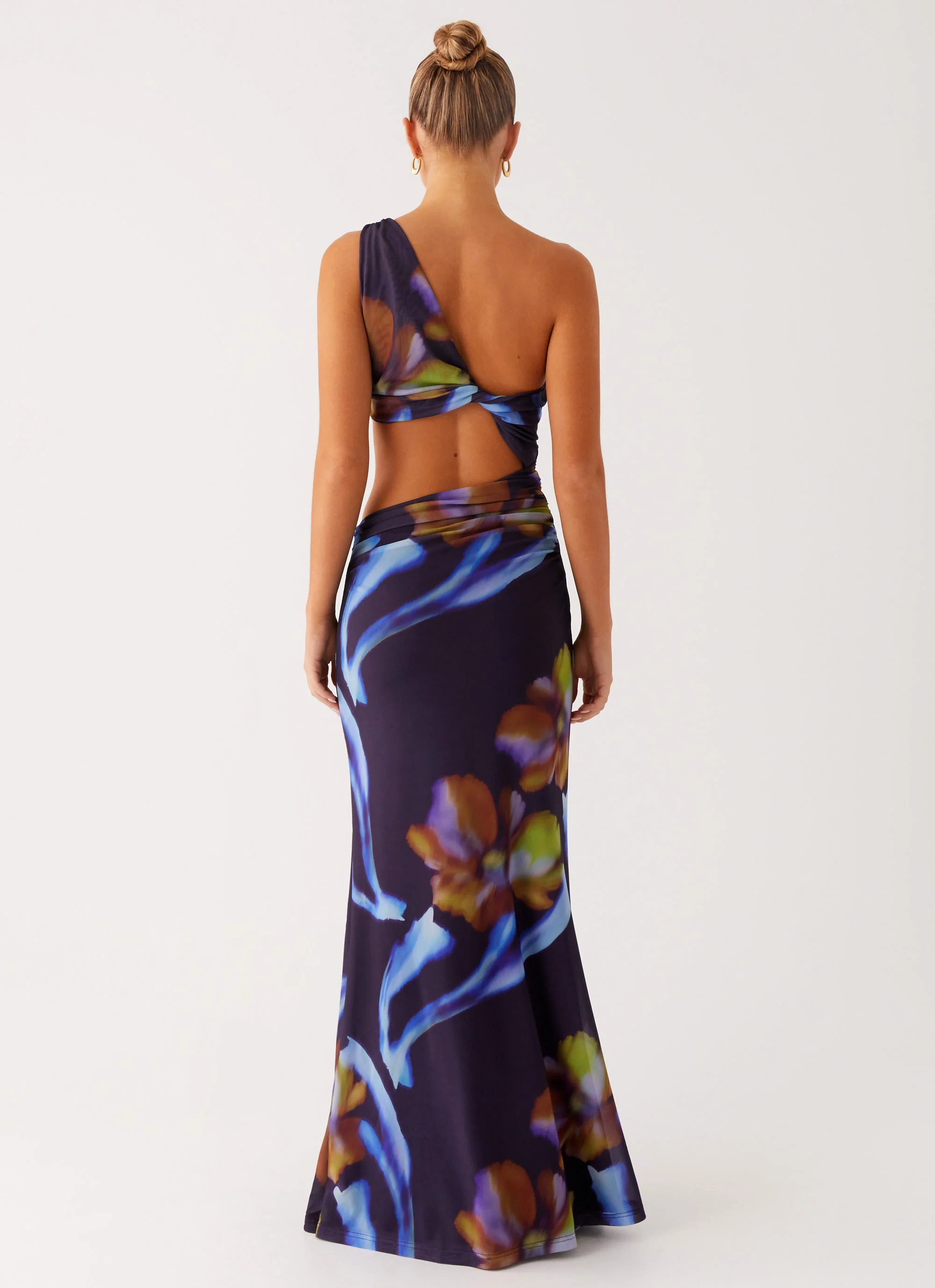 Zanzibar Maxi Dress - Dark Floral - Image 7