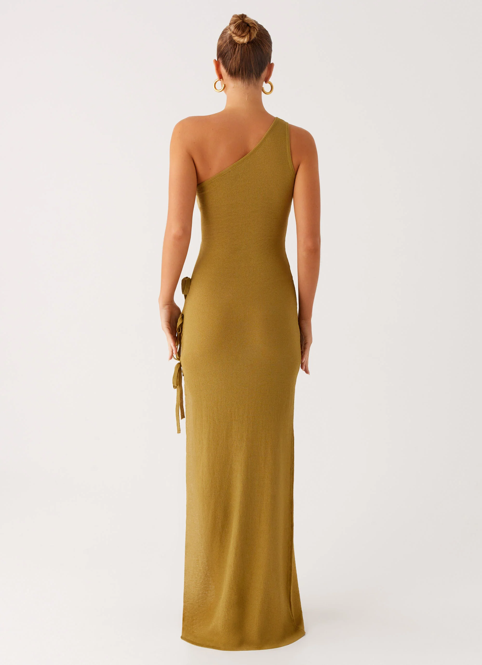 Zarnella Maxi Dress - Lime - Image 4