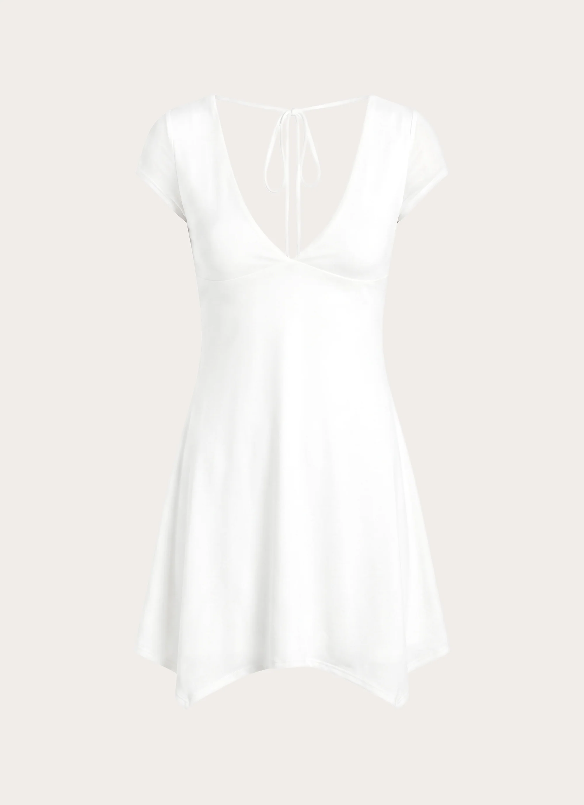 Zev Mini Dress - White - Image 2